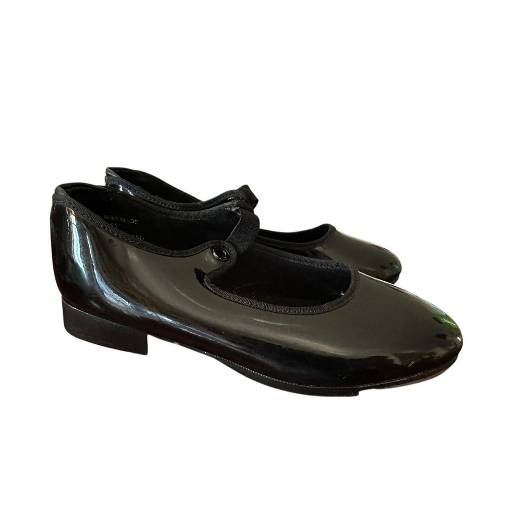 Black Patent Mary Jane Tap Dance Shoes Women's‎ Size 5